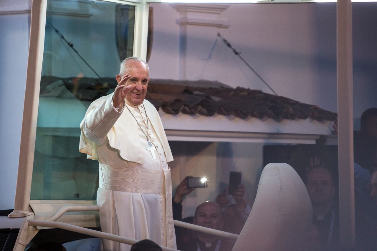 Papa Francisco visita a Colombia