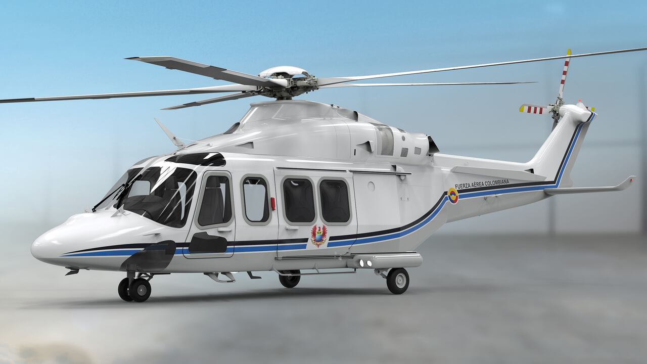 Helicóptero presidencial Leonardo AW-139. Foto: Leonardo.