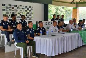 Presentación de los refuerzos del Deportivo Cali para la temporada 2024