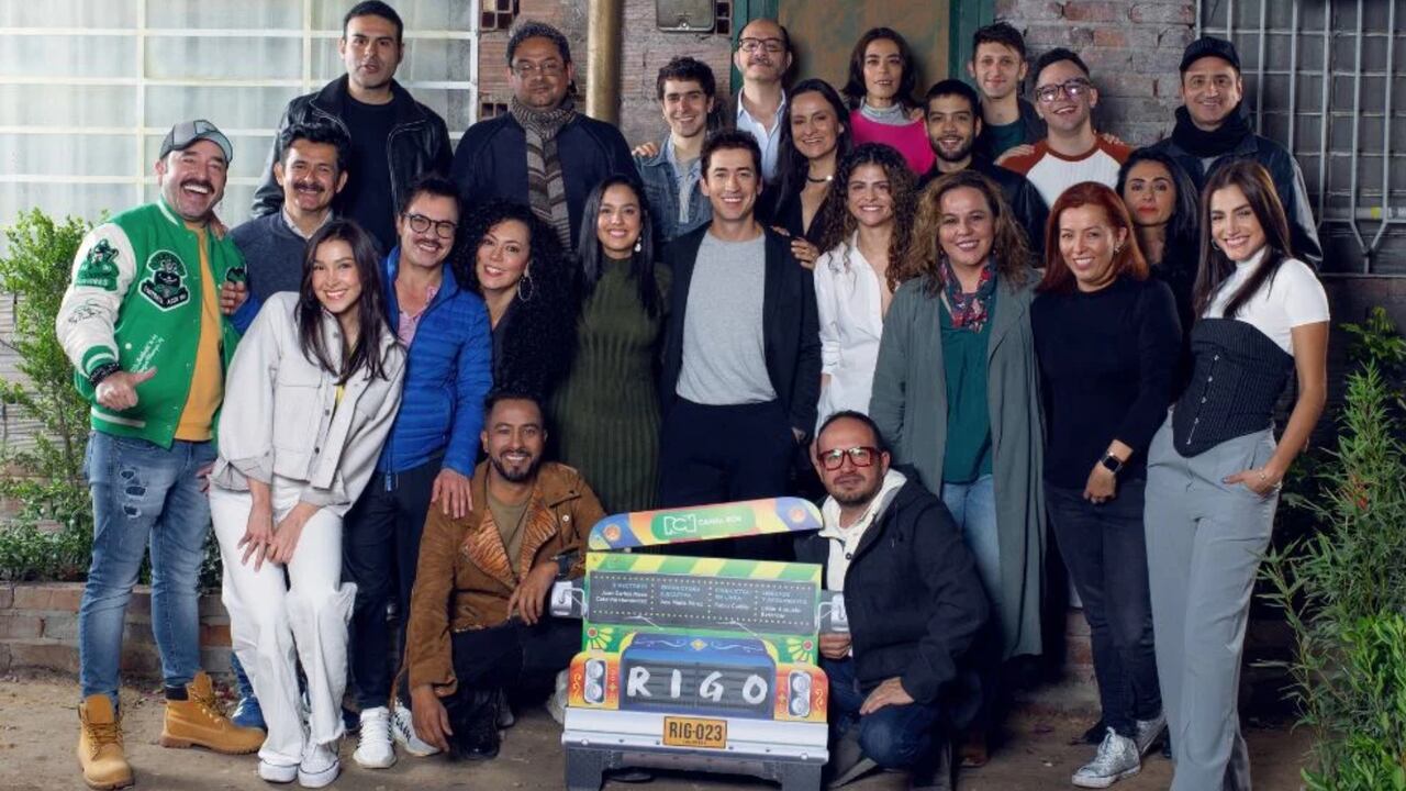 Equipo de trabajo de "Rigo", la nueva producción de RCN.