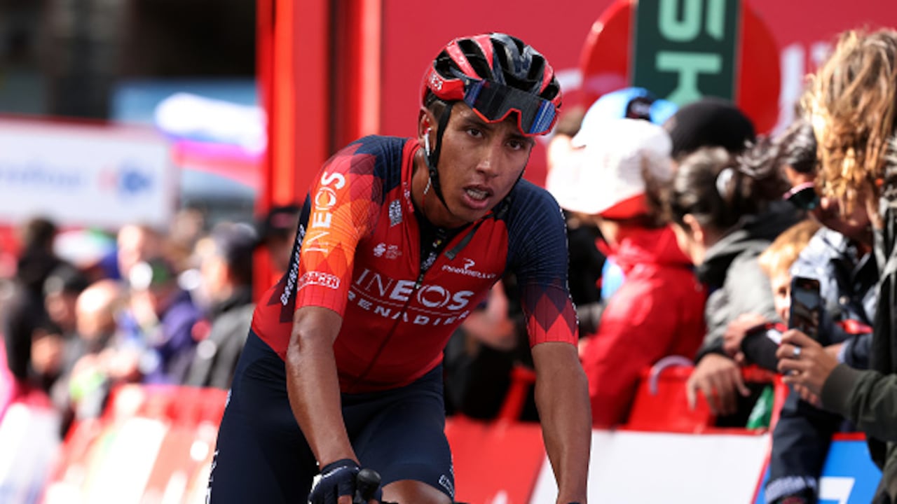 Egan Bernal viene de correr el Tour de Francia en julio.