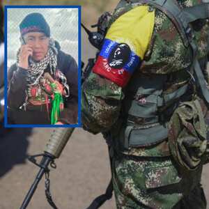 "El guardia y docente Enmanuel Oca Cuspián fue asesinado por las disidencias de las Farc, lideradas por alias Iván Mordisco", denunciaron los integrantes del Consejo Regional Indígena del Cauca, Cric.