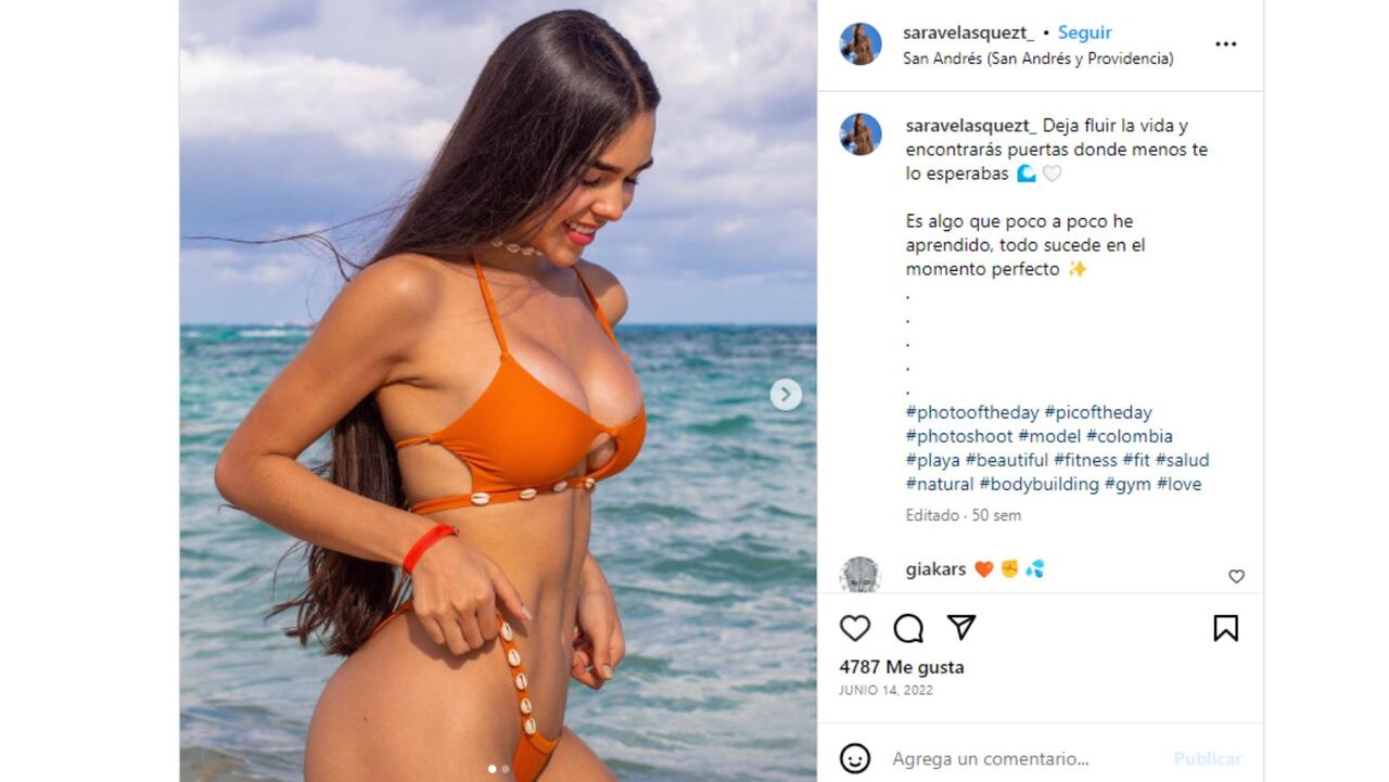 Luisa Castro mostró sus habilidades en vestido de baño y dejó con la boca abierta a sus seguidores