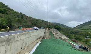 Según Invías, el avance de la obra está en un 99%.
Foto: Cortesía de Invías para El País