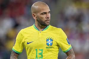 Dani Alves, jugador capturado por abuso sexual.