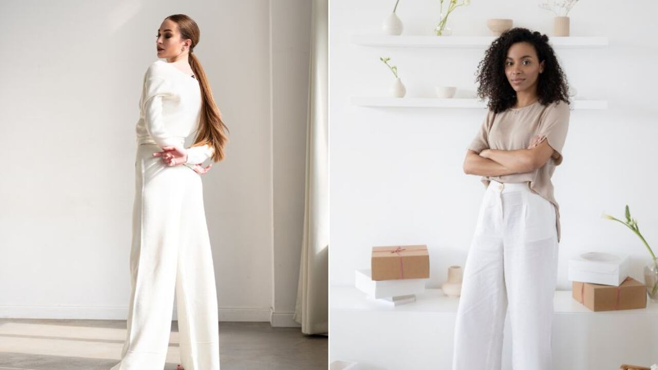 Cómo lucir con estilo los pantalones blancos