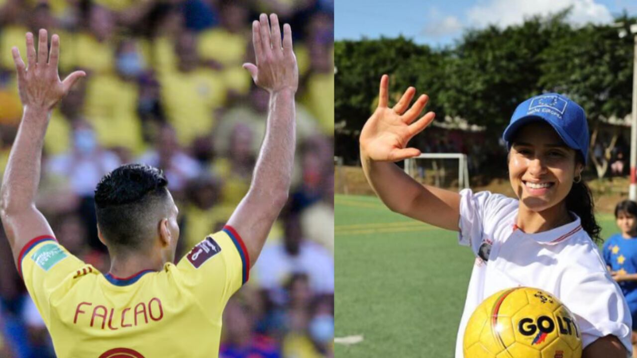 Radamel Falcao García tiene una hermana relacionada con el mundo del deporte.