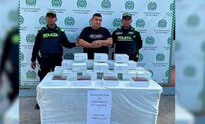 El cargamento fue incautado en La Guajira.