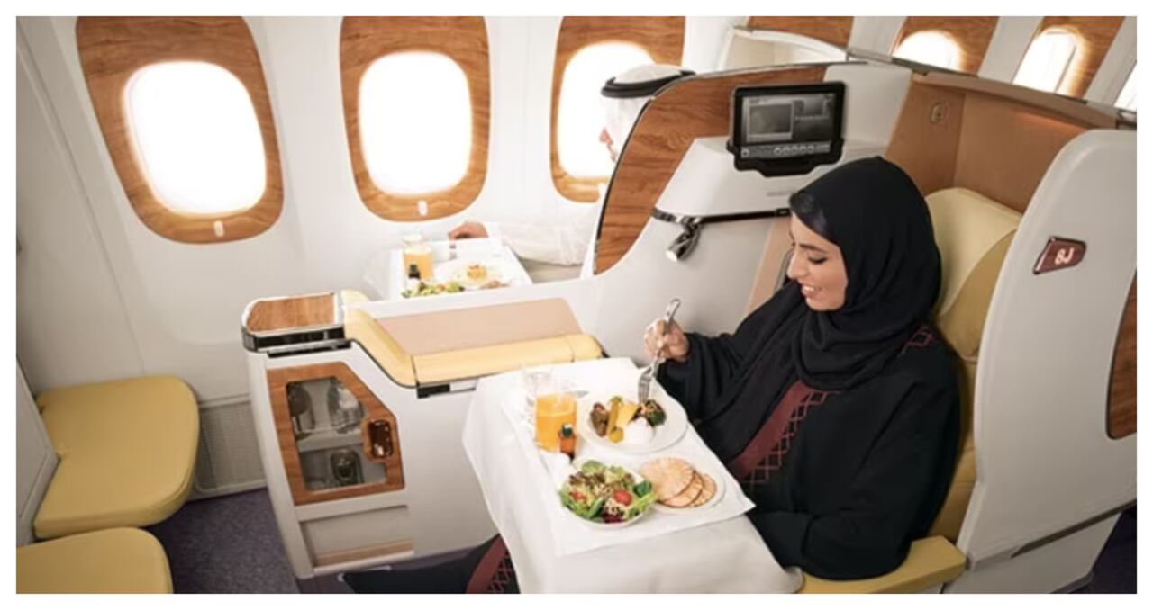 Clase ejecutiva, en Emirates
