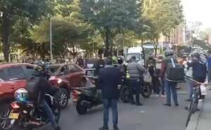 La balacera se registró en la mañana de este miércoles en Bogotá.