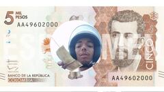 Motociclista brasileño fue sorprendido al recibir un billete de 5.000 pesos colombianos por el pago de un servicio de transporte.