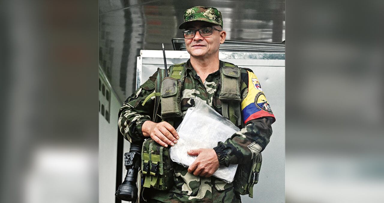 Alias Iván Mordisco, máximo cabecilla del autodenominado Estado Mayor Central de las Farc. Su actuar criminal ha provocado decenas de muertes.
