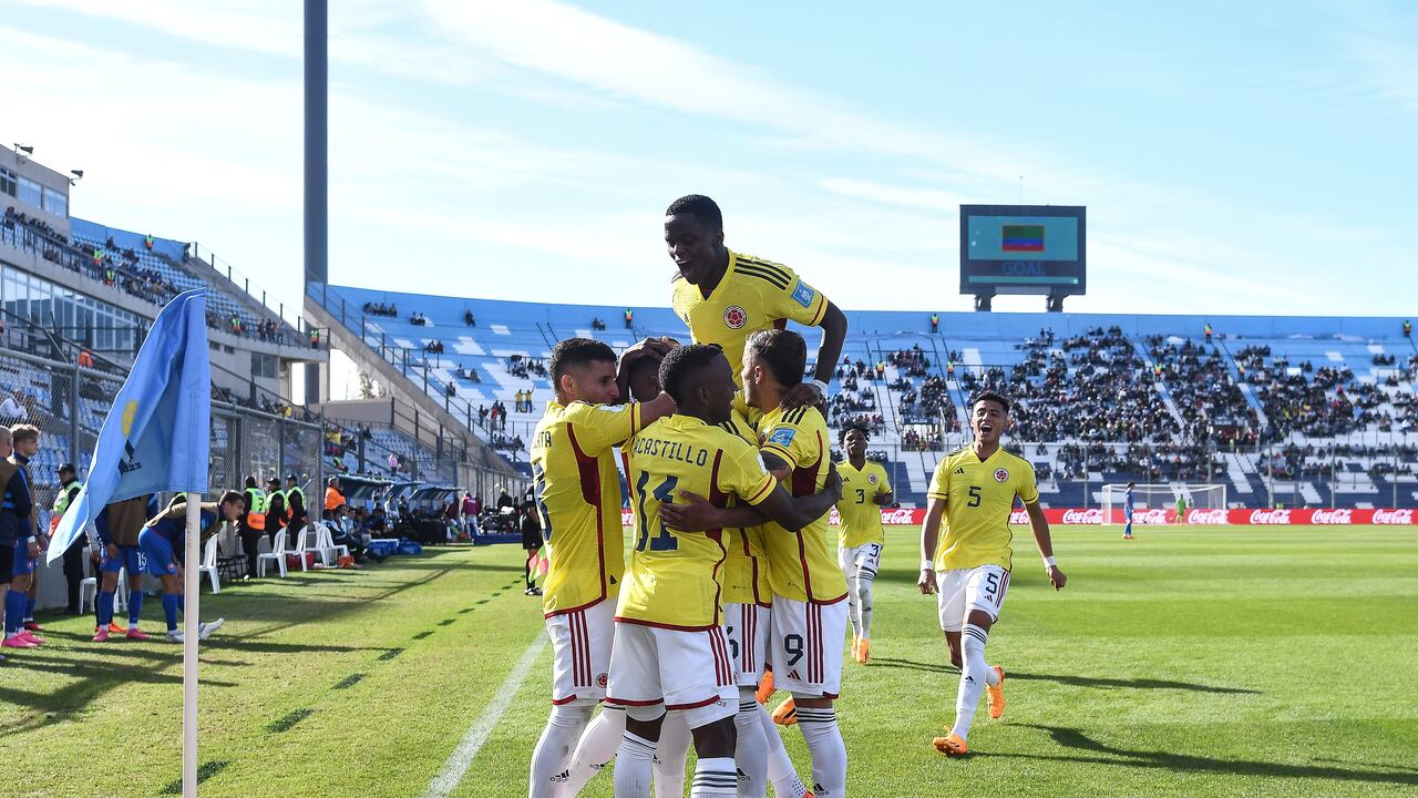 Colombia derrotó a Eslovaquia 5 goles a 1 y pasa a cuartos de final del munidal sub20 Argentina 2023.