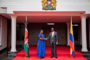 La vicepresidenta de Colombia, Francia Márquez, y el vicepresidente de Kenia, Righati Gachagua sostuvieron un encuentro en Nairobi.