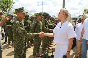 La gobernadora Dilian Francisca Toro destacó el trabajo articulado que la administración departamental ha venido realizando con la fuerza pública contra la criminalidad y por garantizar la seguridad en los territorios, dando resultados contundentes.