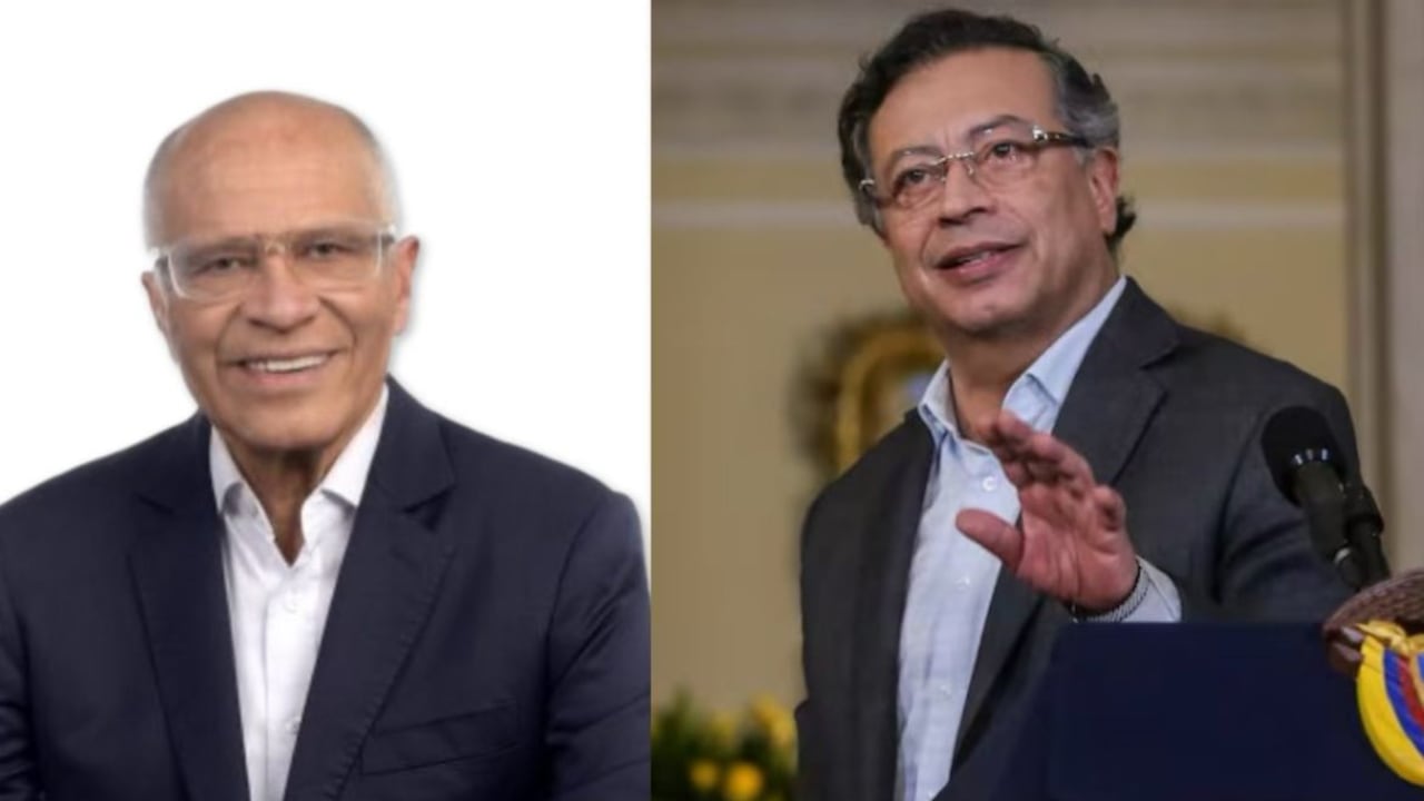 Gustavo Petro y Alfonso Gómez Méndez