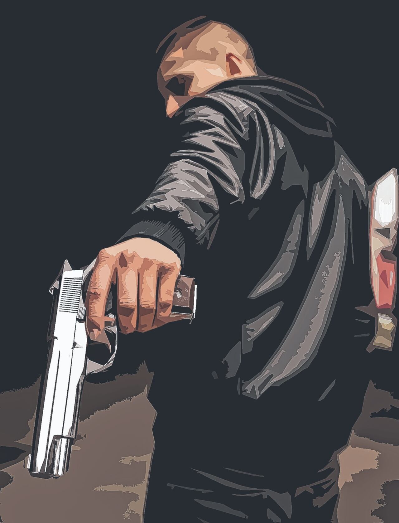 La mayoría de los menores reclutados por los grupos armados ilegales no cuentan con redes de apoyo familiares o comunitarias. Foto:123f