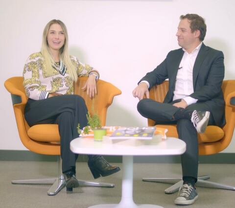 Karol González y Luis Ernesto Gómez.