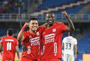 Anotación de Adrián Ramos que le da la victoria al América.