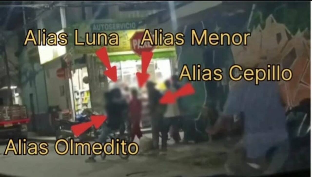 Seguimiento realizado a presuntos integrantes del grupo La Montañita, en Candelaria.