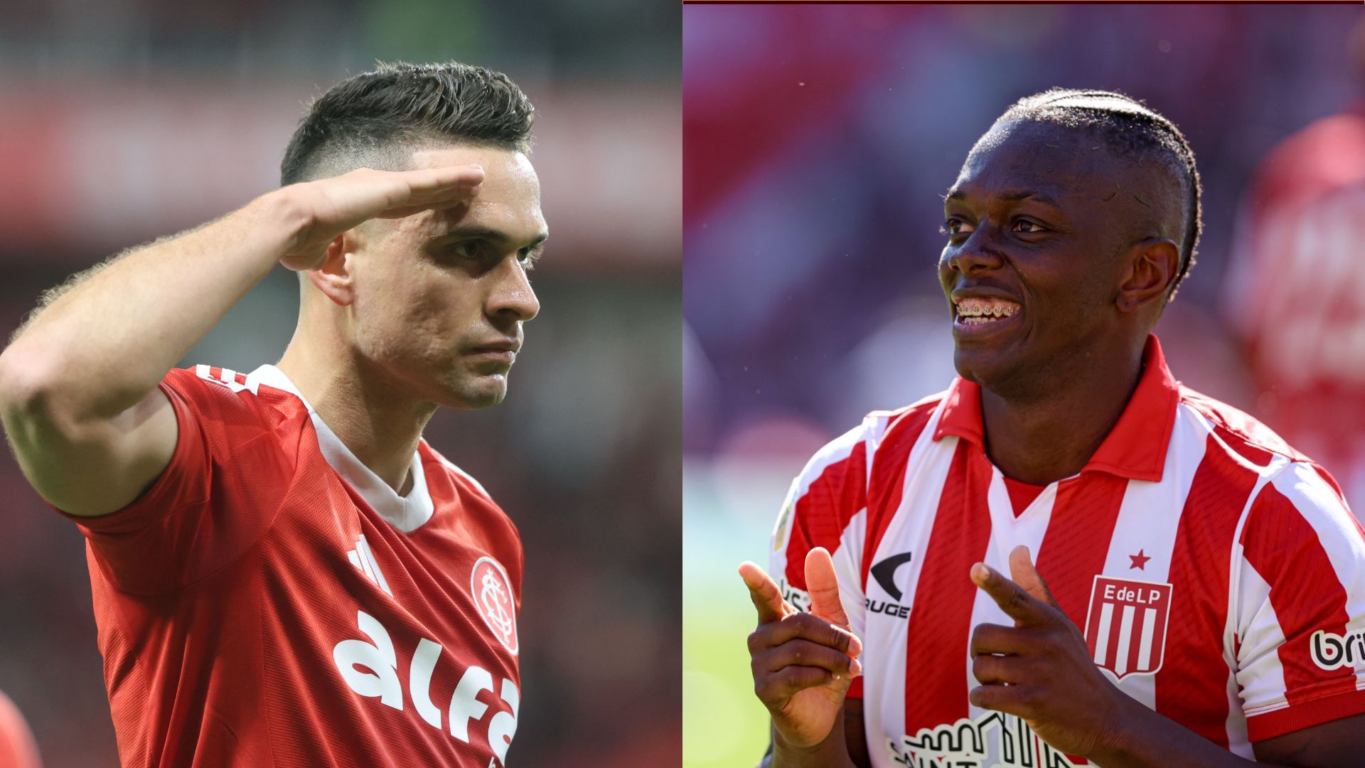 Rafael Santos Borré y Edwin Cetré fueron figuras este fin de semana.