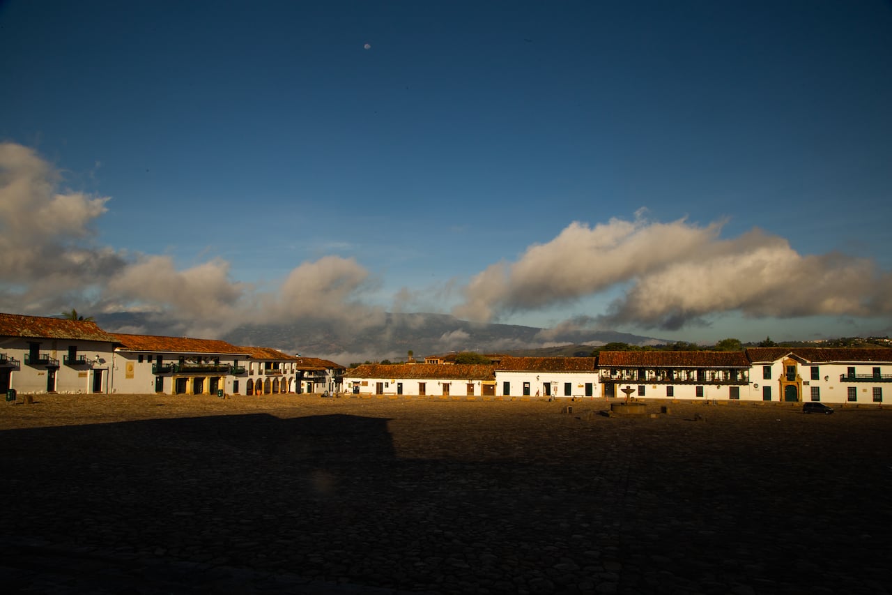 La Plaza Central de Villa de Leyva es uno de los escenarios principales del festival.