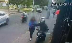 Hurto a una funcionaria en Bogotá.