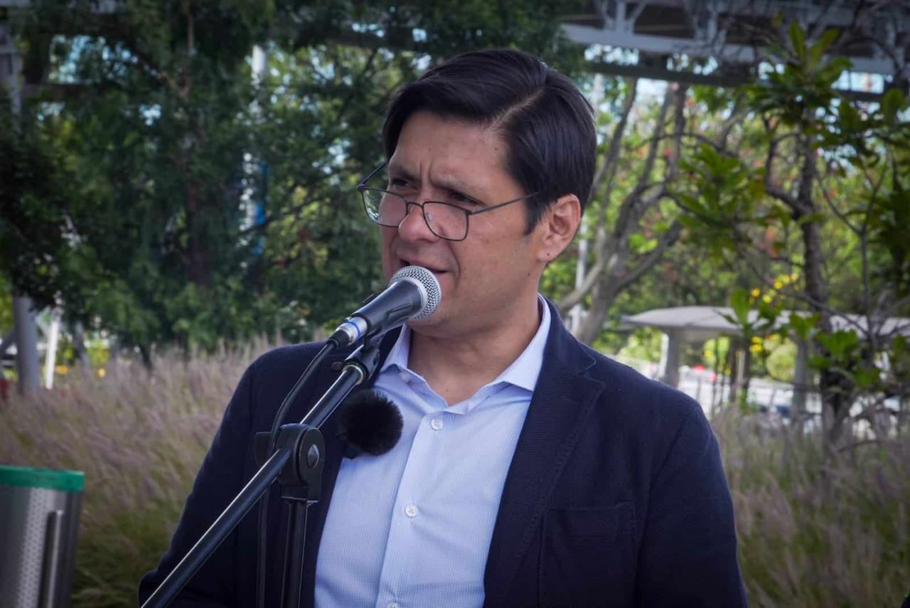 Secretario de Seguridad de Bogotá, César Restrepo