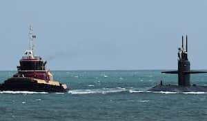 Un submarino de Estados Unidos con armas nucleares llegará a Corea del Sur (imagen de referencia)