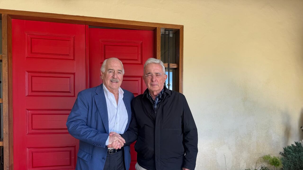 Andrés Pastrana y Álvaro Uribe.
