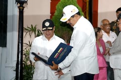 Gustavo Petro y Nicolás Maduro.