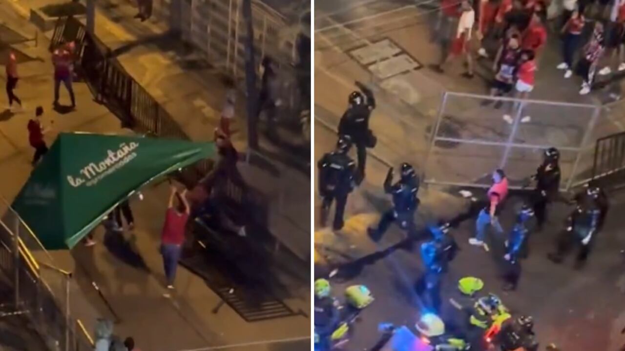 Algunas personas causaron desorden a las afueras del estadio Pascual Guerrero.