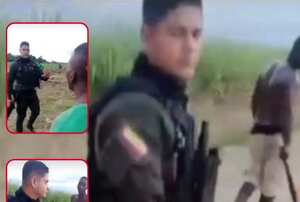 Policías que llegaron a recuperar una tractomula en la zona rural de Guachené, Cauca, fueron atacados a machete y con armas de fuego.