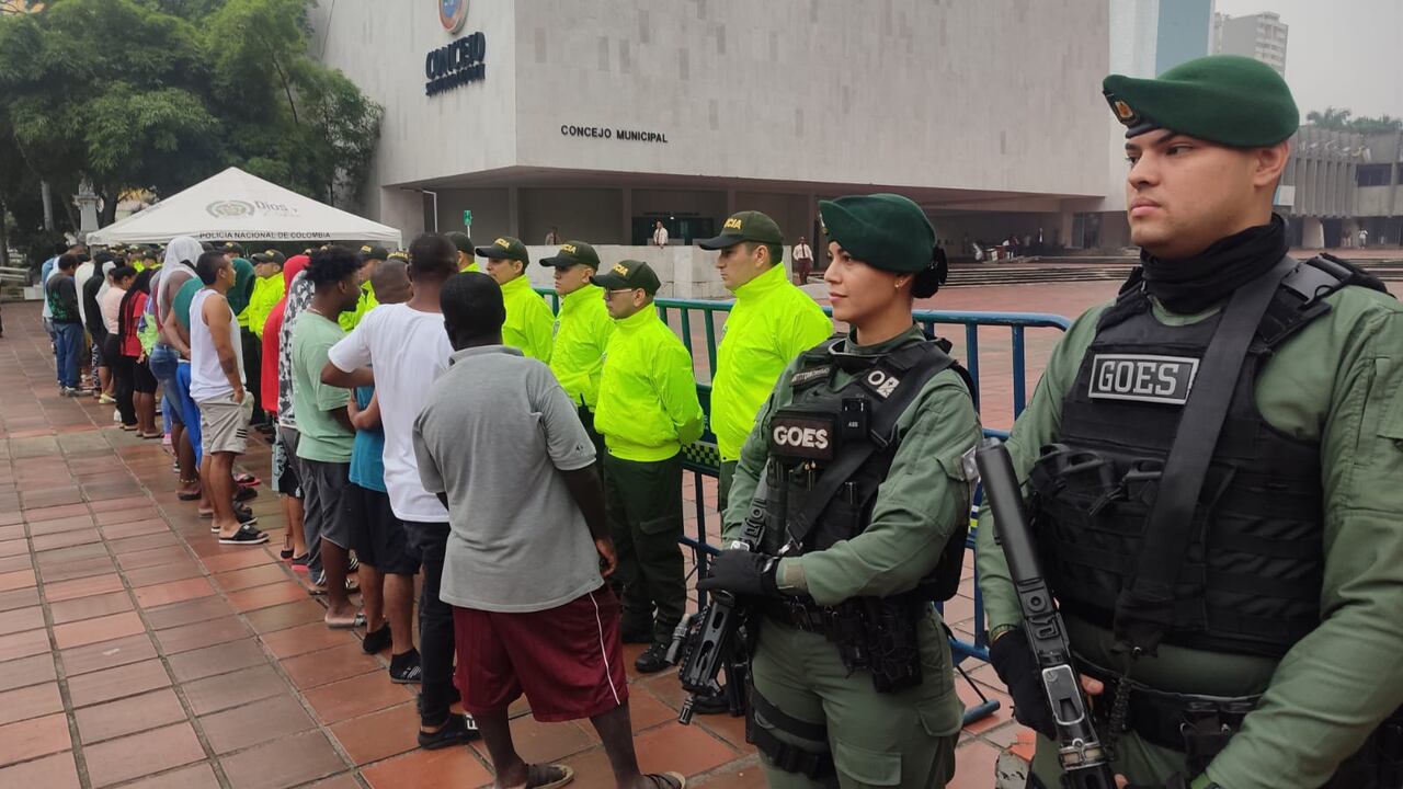 Las capturas lograron desarticular algunas bandas delincuenciales de la ciudad.