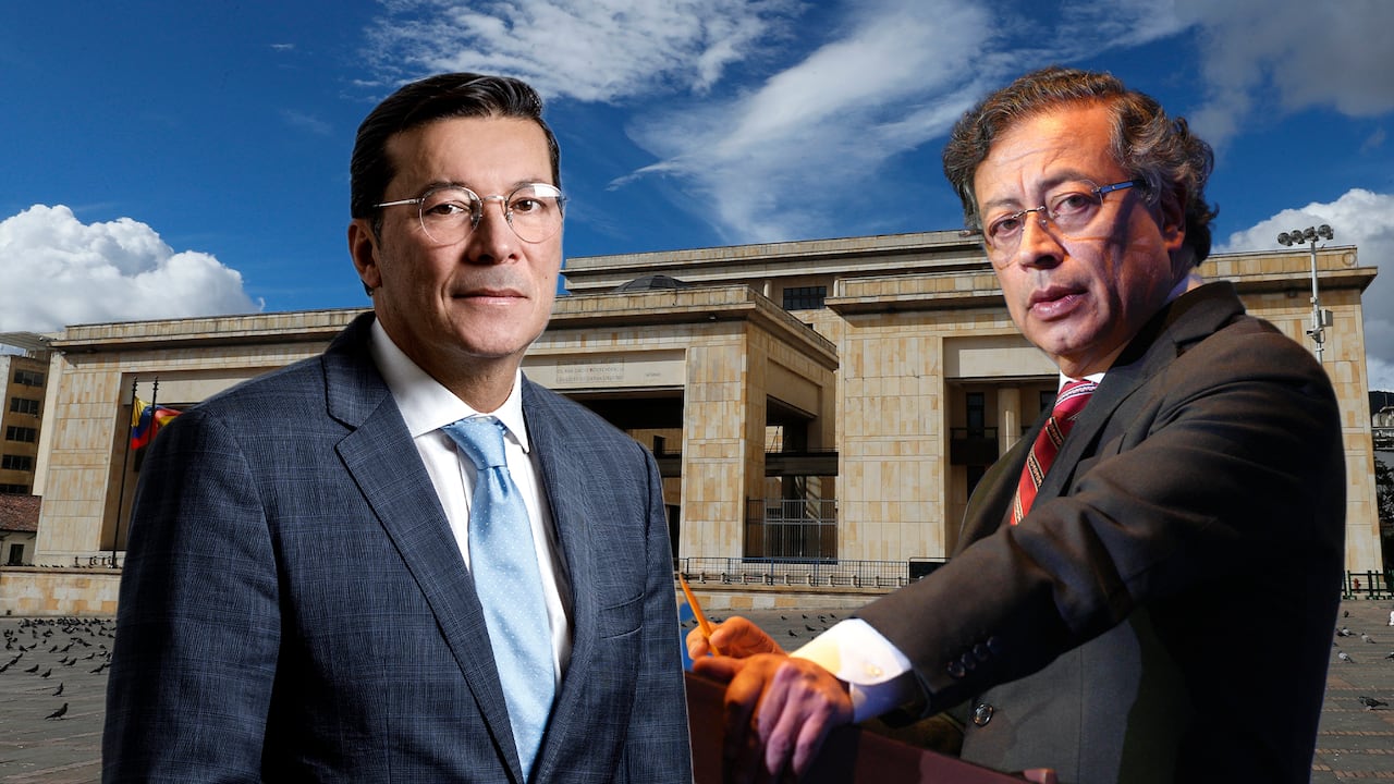 Hernán Penagos y Gustavo Petro