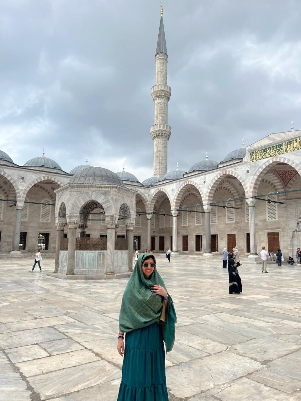 El viaje de Diana y Pablo comenzó en Europa y finalizaba en Tierra Santa.