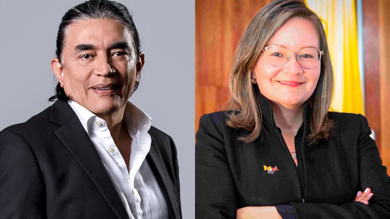 Cielo Rusinque y Gustavo Bolívar