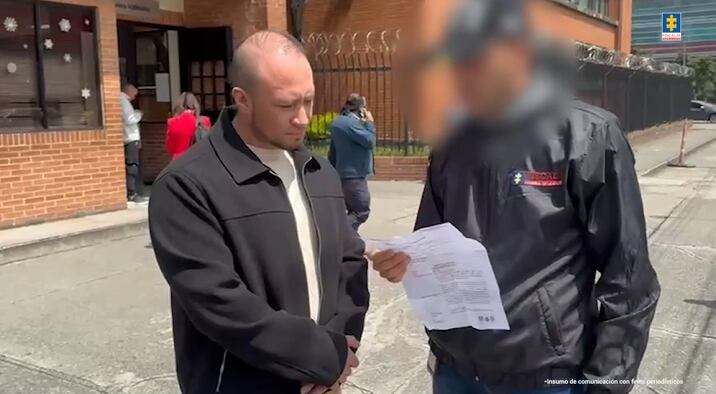 Óscar Javier Suárez Sotomonte, fue capturado por su presunta responsabilidad en la agresión sexual a una mujer