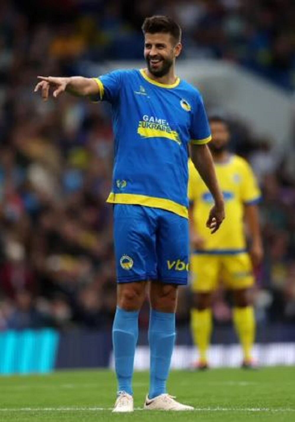 Gerard Piqué hizo parte del compromiso benéfico