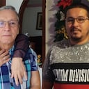 Nelson Fabián Forero (Derecha) fue capturado en enero de 2021 en Choachí, Cundinamarca, luego de atacar a su progenitor, el señor Nelson Forero (Izquierda) con un puñal.