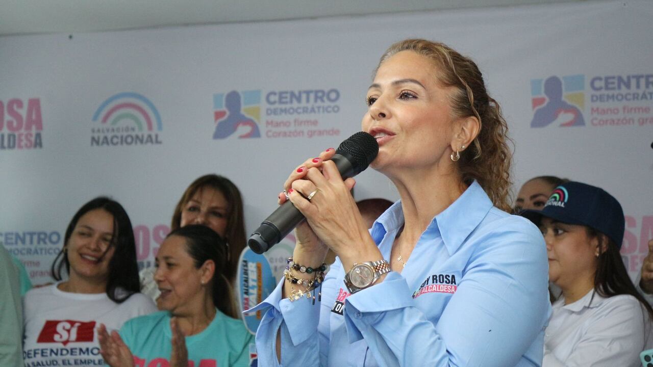 Rosa Acevedo es candidata a la Alcaldía de Itagüi.
