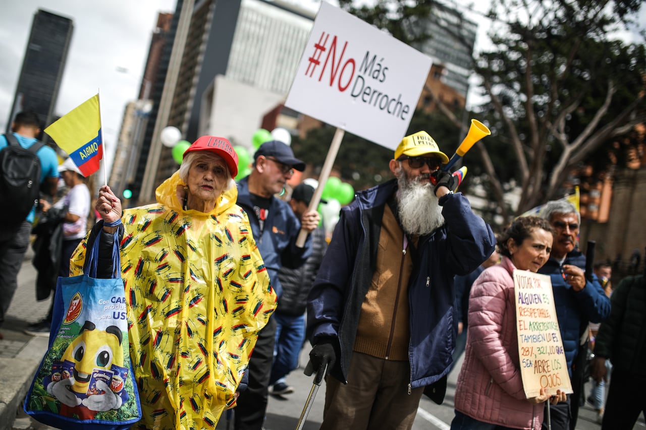 MARCHA 23N EN BOGOTÁ EN CONTRA DEL GOBIERNO