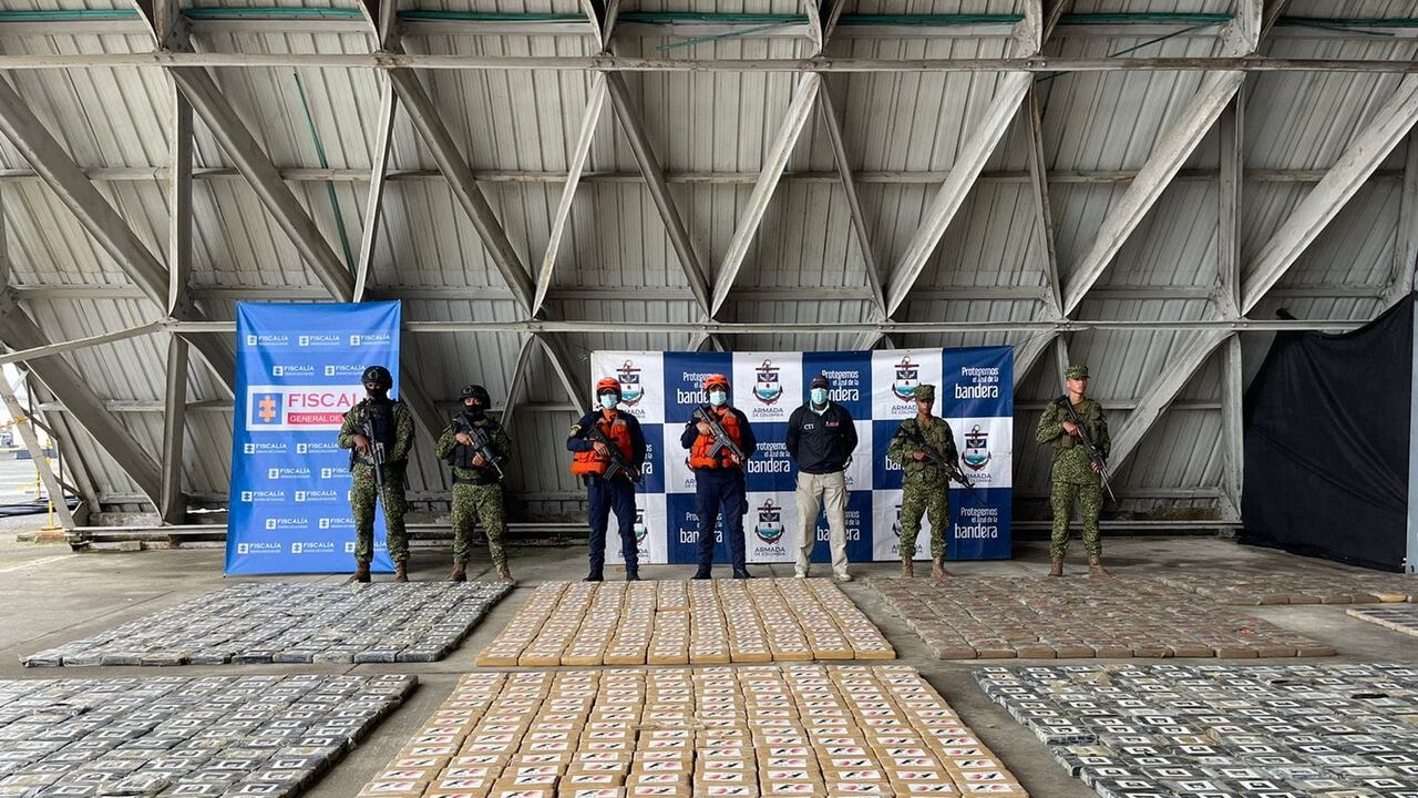 Más de 2.2 toneladas de cocaína fueron encontradas en zona rural de Chocó.