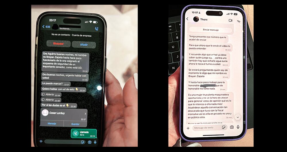 Brayan Zapata era el presunto extorsionista.