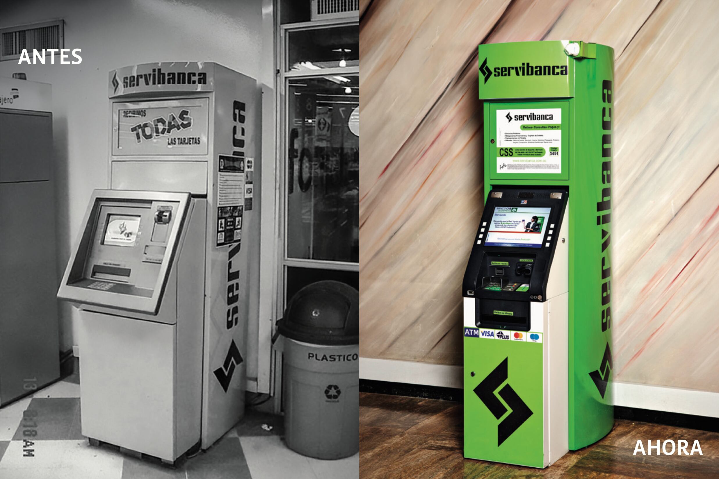 Desde 1984, Servibanca ha sido pionera en el autoservicio financiero, conectando a bancos, cooperativas, fintechs y millones de usuarios en más de 802 municipios del país.