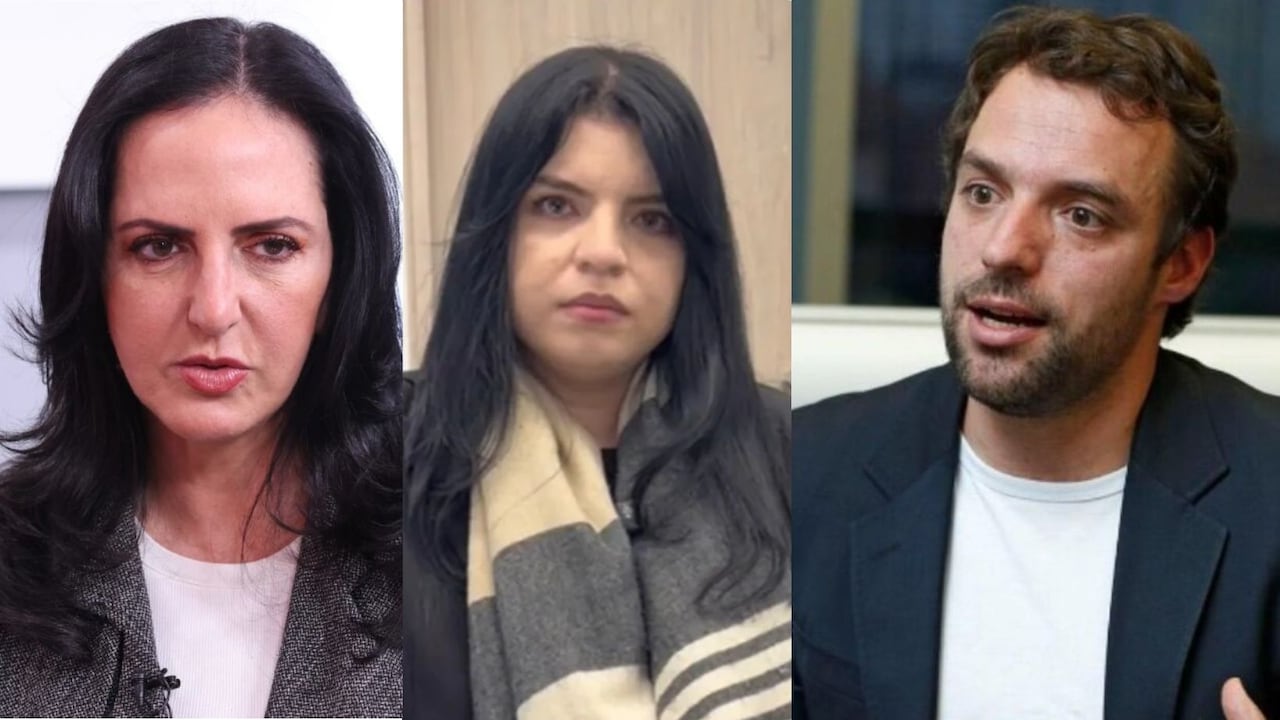 María Fernanda Cabal, Deicy Jiménez y Luis Ernesto Gómez.