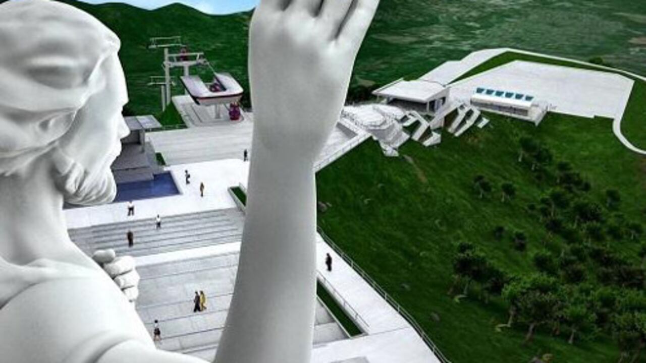 El proyecto, que, según la prensa, en total costará $43.000 millones, financiados en parte con regalías del petróleo, incluye la construcción de un auditorio con capacidad para 3.000 personas, así como fuentes de agua, luz y sonido, restaurantes, un hotel, un centro de convenciones y un teleférico, entre otras instalaciones.