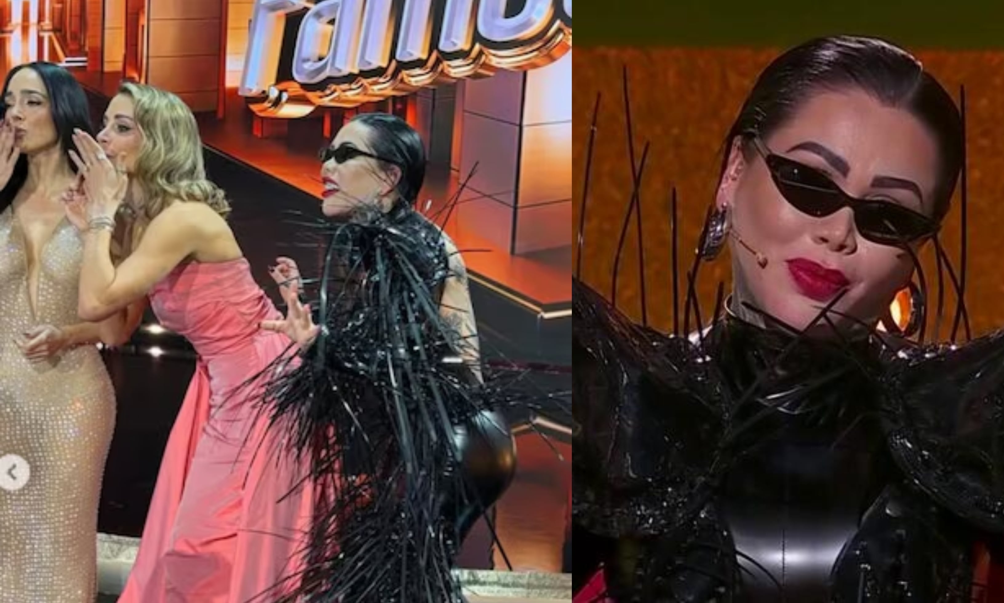 la accidentada participación de Yina Calderón en 'La casa de los famosos' y las críticas de sus compañeras.