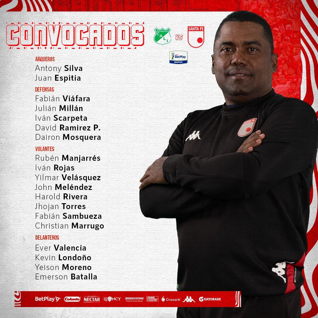 Harold Rivera y Emerson Batalla estuvieron en la lista de convocados.