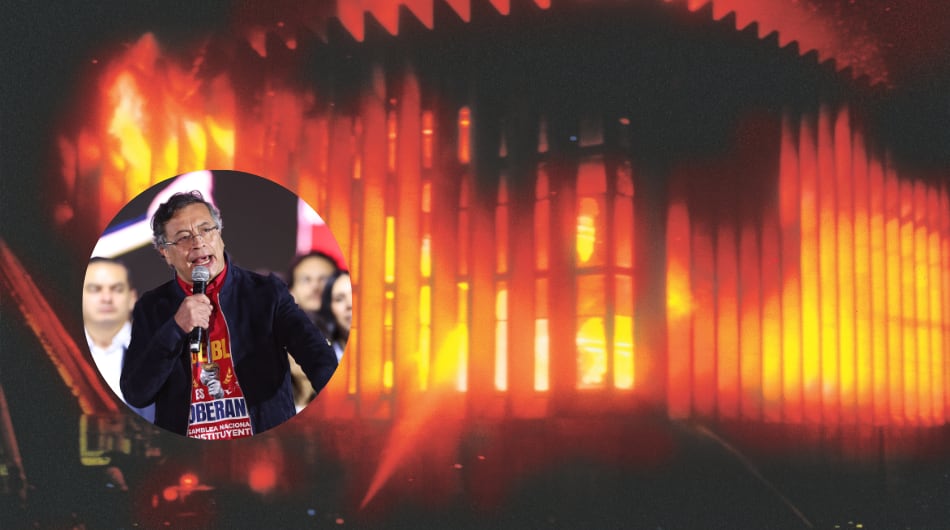 Toma del Palacio de Justicia y Gustavo Petro.